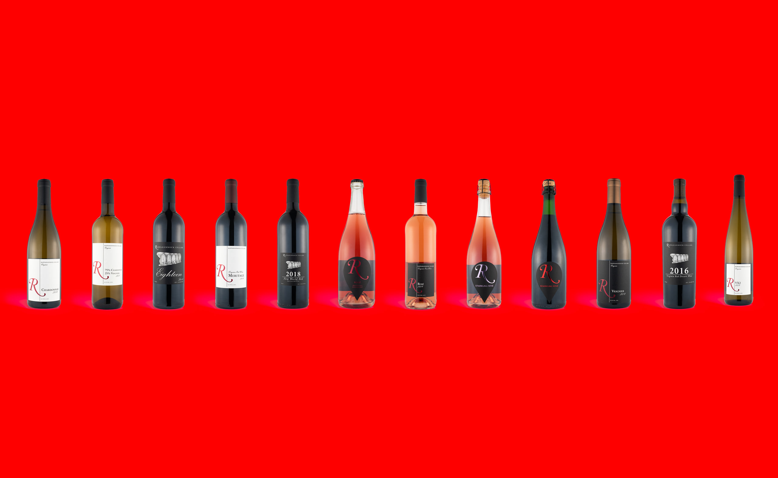 Same row on red.