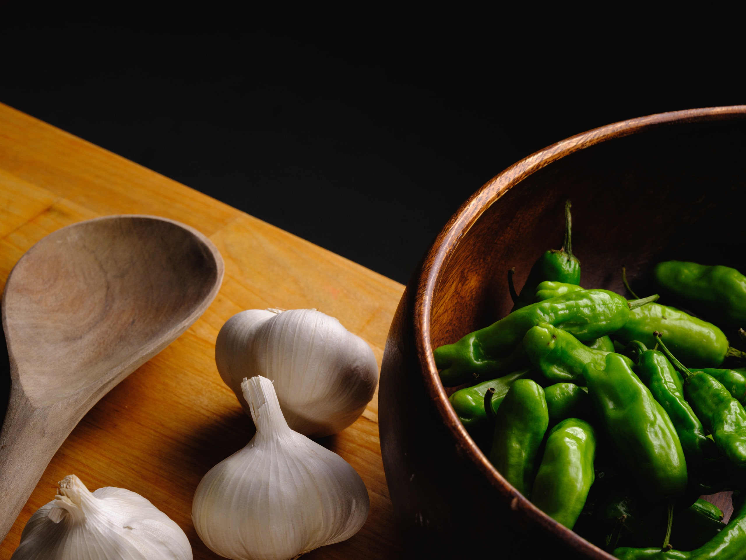 Cheese and edamame, color and texture.