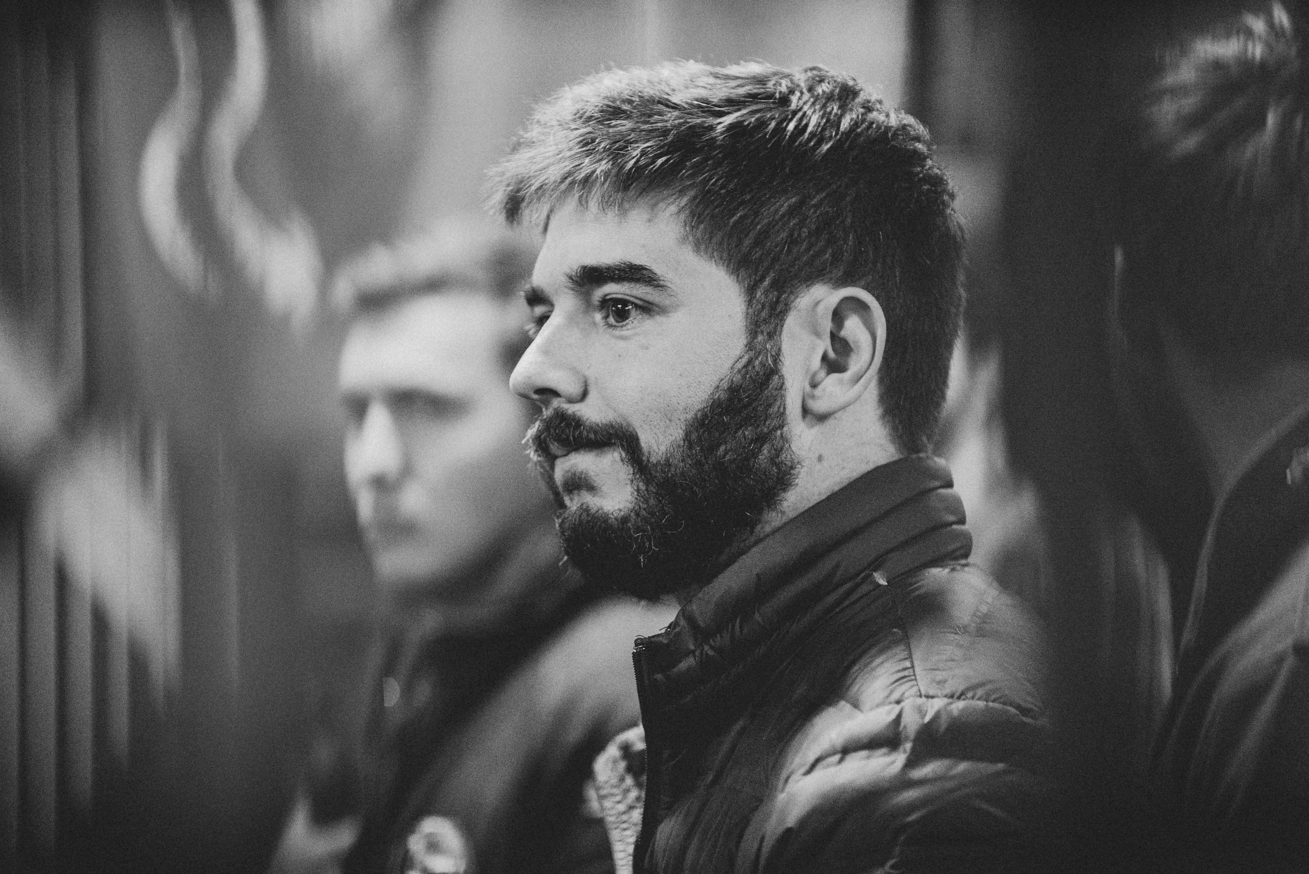 Portrait found at the event, strong ground.